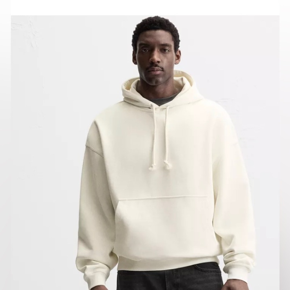 EUC ZARA HEAVYWEIGHT HOODIE, size small